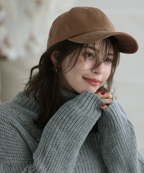 「Little&More」 キャップ FREE ブラウン レディース_画像3