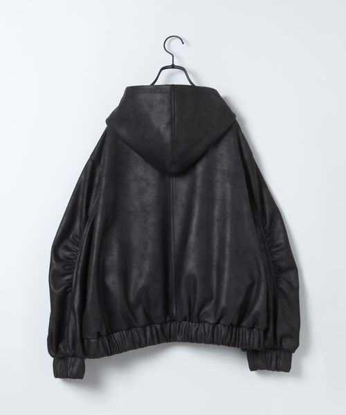 JEANASIS（ジーナシス） ブルゾン アウター モンスターフードブルゾン