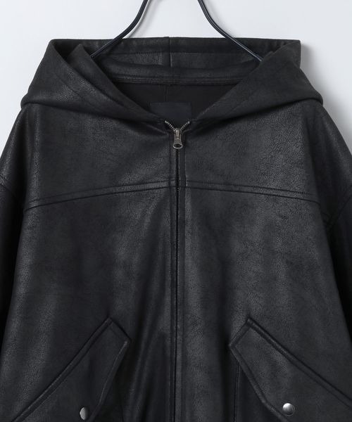 JEANASIS（ジーナシス） ブルゾン アウター モンスターフードブルゾン