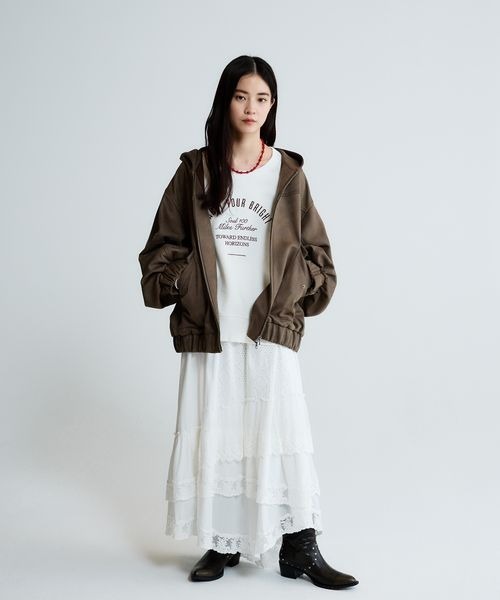 JEANASIS（ジーナシス） ブルゾン アウター モンスターフードブルゾン