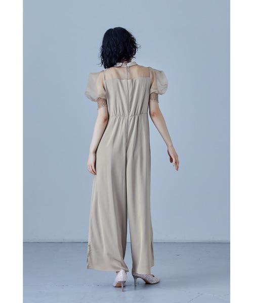 niana（ニアナ） パンツドレス M ブラック レディース : ZOZOTOWN