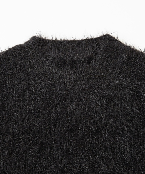 「M TO R」 長袖ニット FREE ブラック レディース_画像8