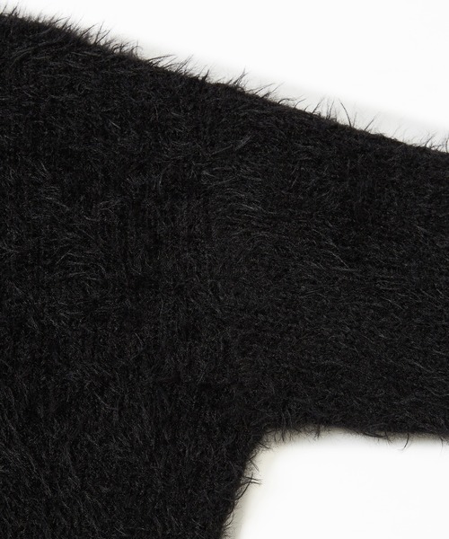 「M TO R」 長袖ニット FREE ブラック レディース_画像9