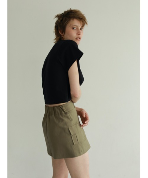 「AMAIL」 キュロット FREE カーキ レディース_画像2