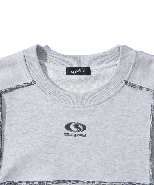 「WHO'S WHO gallery」 「sloppy」スウェットカットソー FREE チャコールグレー レディース_画像8