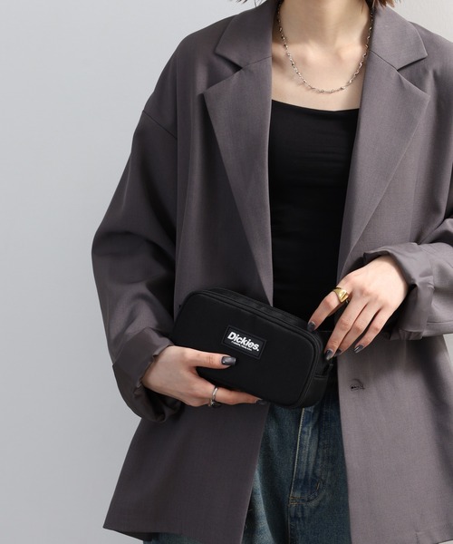 BLACK MARBLE DISPASSION 07 ポーチ Dickies（ディッキーズ） ポーチ Dickiesポリラバーワッペン多機能