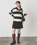 「Honeys」 長袖ニット M レッド系その...の詳細画像1