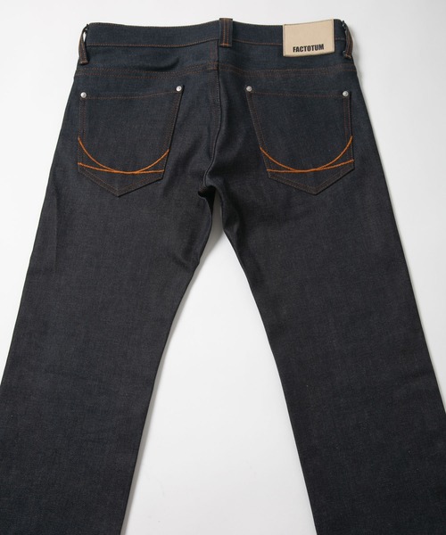 「FACTOTUM」 デニムパンツ 29inch ネイビー メンズ_画像8