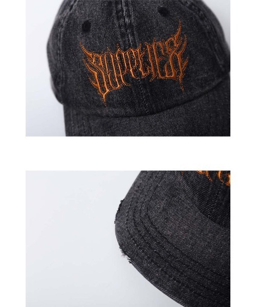 「SUPPLIER」 キャップ F ブラック メンズ_画像4