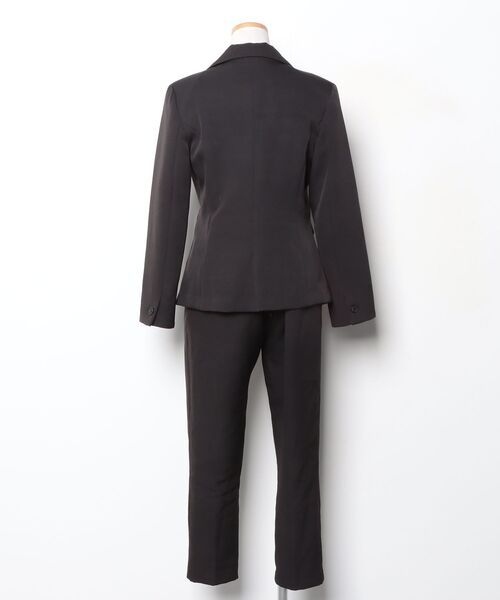 「Flolia」 パンツスーツ M ブラック レディース_画像2