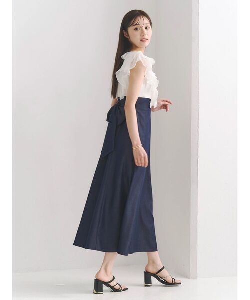MERCURYDUO（マーキュリーデュオ） ワンピース 2WAYラッフルブラウス