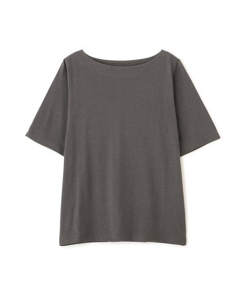 tシャツ Anti Soaked(R) 汗染み防止ボートネックTシャツ レディースの画像