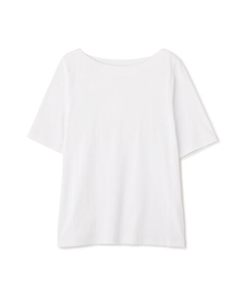 tシャツ Anti Soaked(R) 汗染み防止ボートネックTシャツ レディースの画像