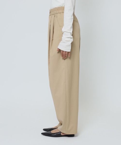 「BABYLONE」 パンツ 38inch ブラック レディースの画像