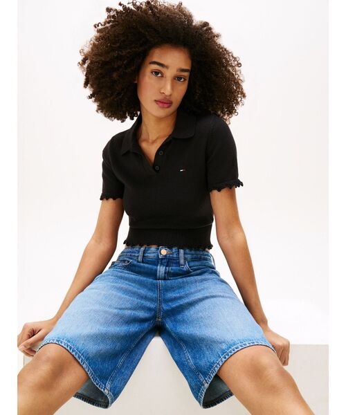 TOMMY JEANS（トミー・ジーンズ） ニット セーター ショートスリーブ