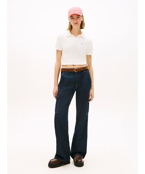 TOMMY JEANS（トミー・ジーンズ） ニット セーター ショートスリーブ