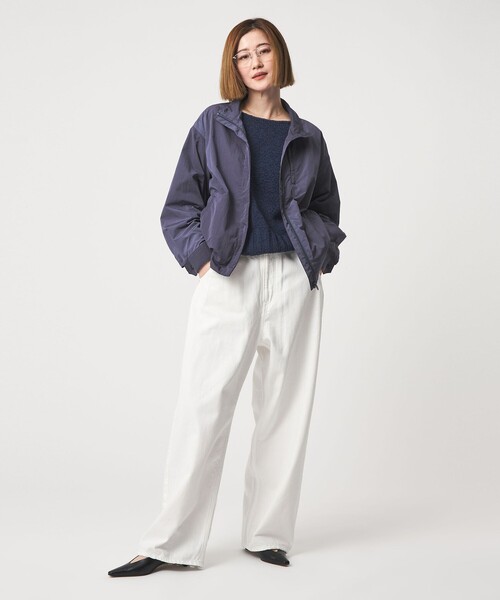 conte ニット セーター 「conte」テープヤーン ボートネックニット