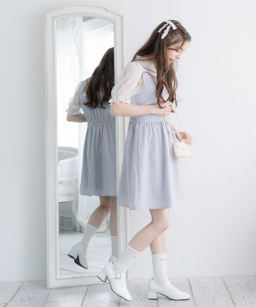 「DearMyLoveRose」 パンプス 23.5cm レッド レディース_画像4