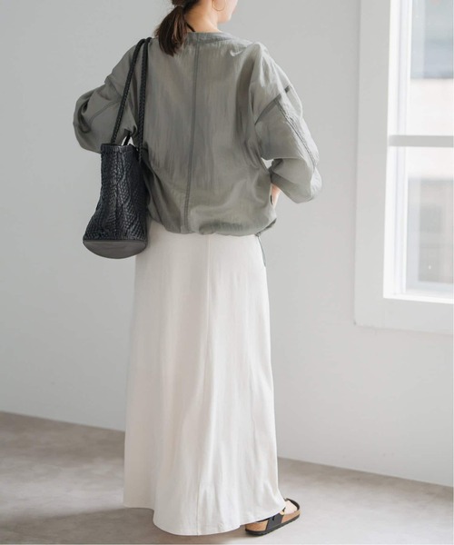 Spick＆Span♦︎シアーナイロンジップブルゾン Spick＆Span♦︎シアーナイロンジップブルゾン - メルカリ