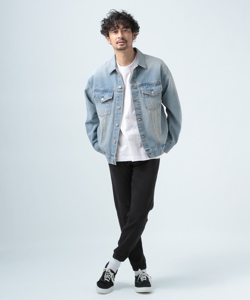 BAYFLOW（ベイフロー） デニムジャケット LARGE ダークブルー メンズ 
