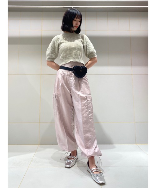 「FURFUR」 7分袖ニット ONE SIZE ベージュ レディース_画像9