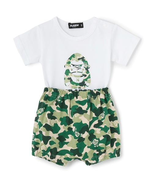 XLARGE KIDS（エクストララージ キッズ） ベビー ファニーゴリラカモ総
