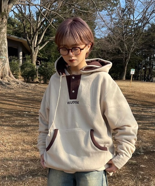 WudgeBoy（ワッジボーイ） ジップアップパーカー LARGE グレー 