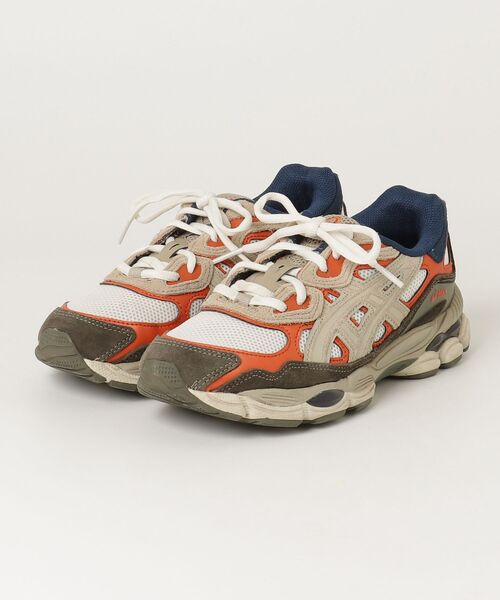 ASICS（アシックス） ローカットスニーカー 24.0cm ベージュ メンズ 
