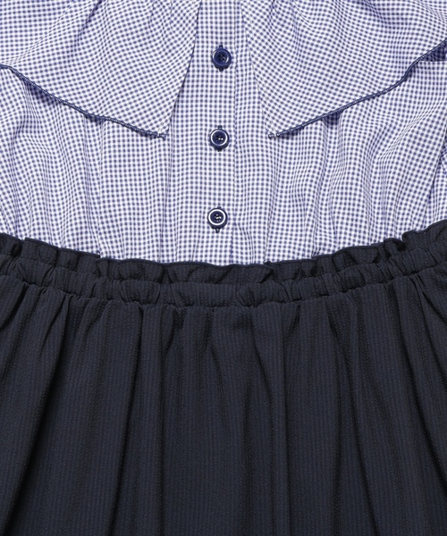「CHOPIN」 「KIDS」ノースリーブワンピース 140cm ブラック キッズ_画像8