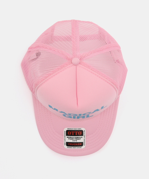 キャップ 帽子 「Ashley Williams」 PINK TRUCKER HAT レディース