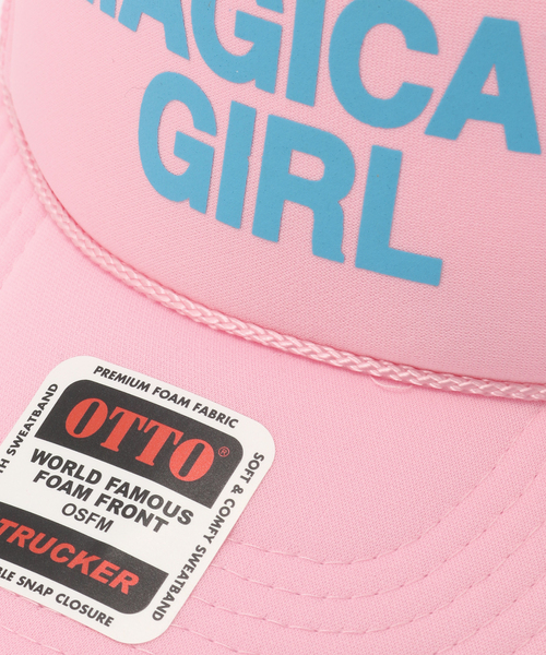 キャップ 帽子 「Ashley Williams」 PINK TRUCKER HAT レディース