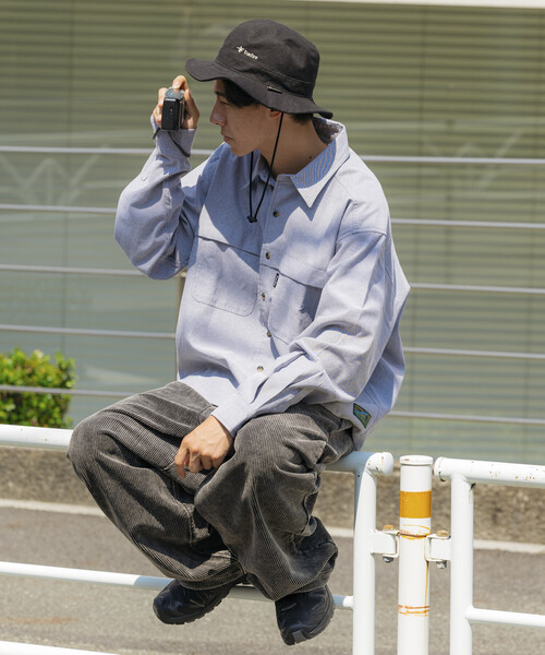 Foxfire（フォックスファイヤー） 長袖シャツ MEDIUM ライトグレー