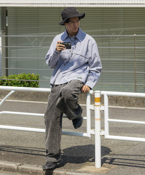 Foxfire（フォックスファイヤー） 長袖シャツ MEDIUM ライトグレー