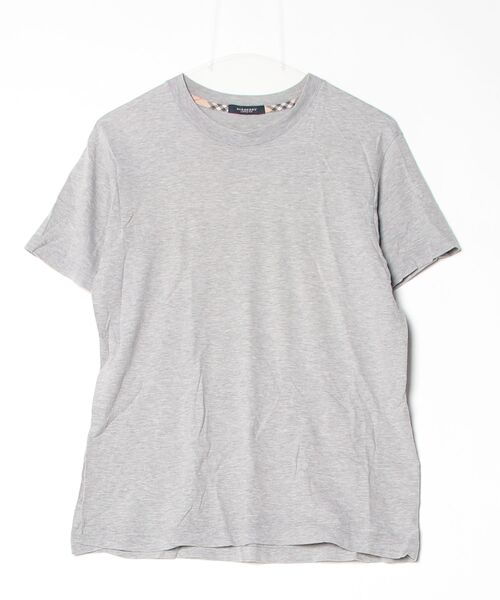 BURBERRY グレー Tシャツ BURBERRY（バーバリー） 半袖Tシャツ M グレー メンズ : ZOZOTOWN