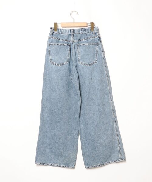「GLOBAL WORK」 デニムパンツ M ブルー レディース_画像2