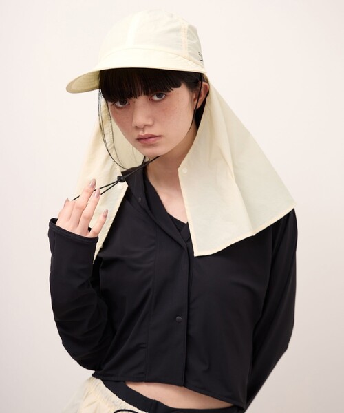 キャップ 帽子 「Speedo×ADAM ET ROPE'」SUN CAP レディースの画像
