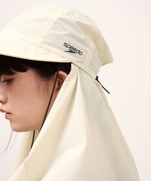 キャップ 帽子 「Speedo×ADAM ET ROPE'」SUN CAP レディースの画像