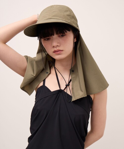 キャップ 帽子 「Speedo×ADAM ET ROPE'」SUN CAP レディースの画像