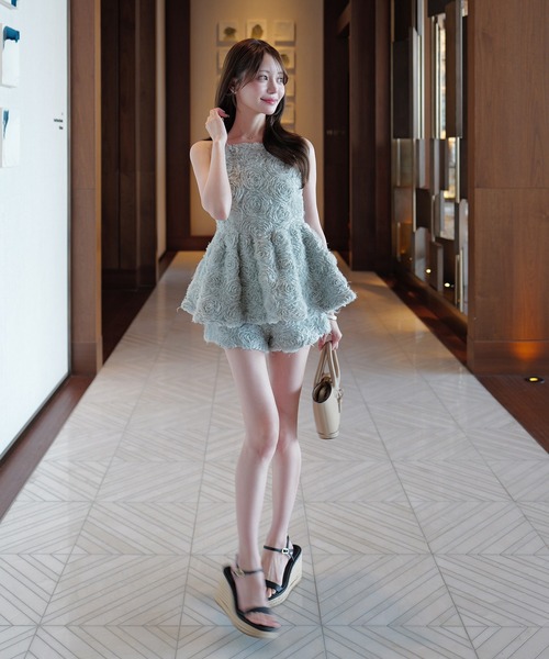 EIMY ISTOIRE（エイミーイストワール） パンツ ROSE SHORT PANTS