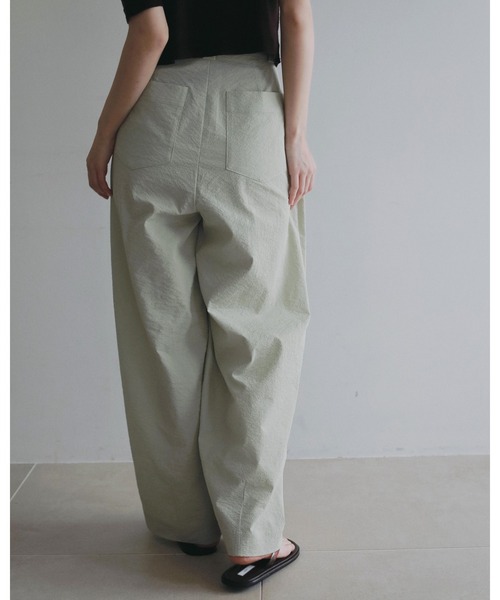 anuke（アンヌーク） パンツ Sucker Tuck Pants レディース : ZOZOTOWN