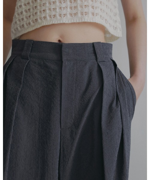 anuke（アンヌーク） パンツ Sucker Tuck Pants レディース : ZOZOTOWN
