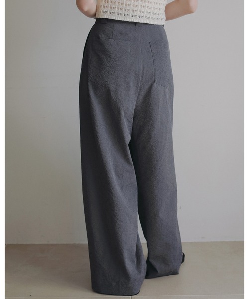 anuke（アンヌーク） パンツ Sucker Tuck Pants レディース : ZOZOTOWN