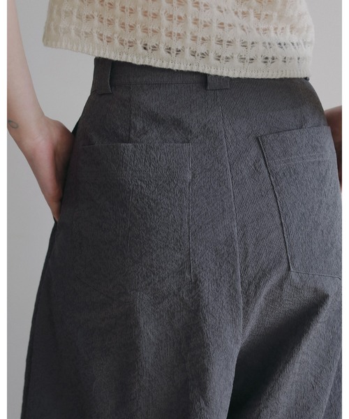 anuke（アンヌーク） パンツ Sucker Tuck Pants レディース : ZOZOTOWN