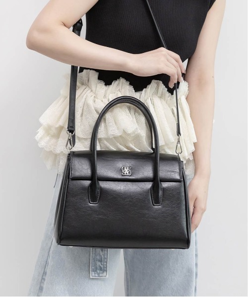 RANDA（ランダ） ハンドバッグ 2WAYフラップデザインハンドバッグ 