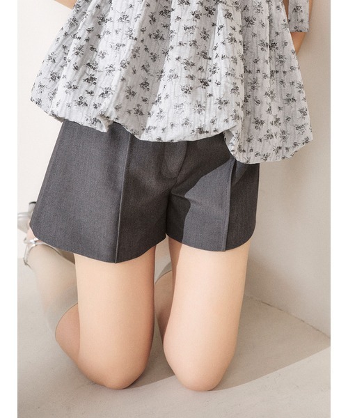 「LILY BROWN」 ショートパンツ 0 グレー レディース_画像3