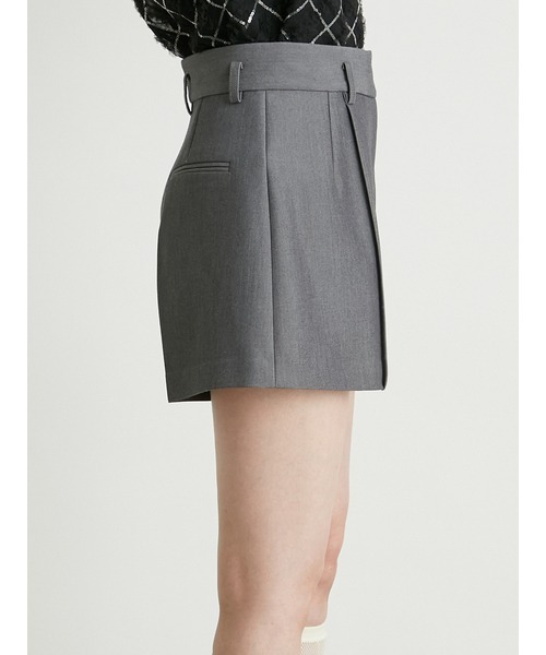 「LILY BROWN」 ショートパンツ 0 グレー レディース_画像9
