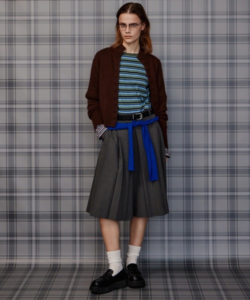 MAISON SPECIAL（メゾンスペシャル） パンツ Pleated Shorts/プリーツ