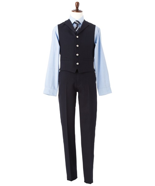「WANDER FACTORY」 「KIDS」セットアップ - ネイビー キッズ_画像4