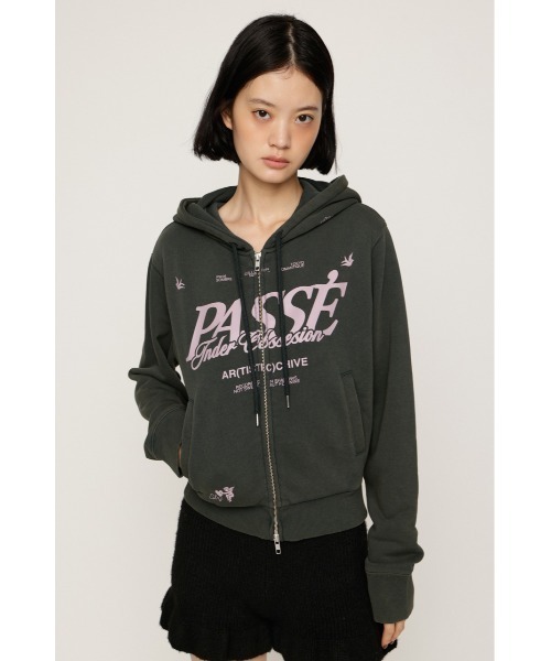 SLY（スライ） パーカー 2 SIZE LOGO HOODIE 2サイズロゴフーディー 秋