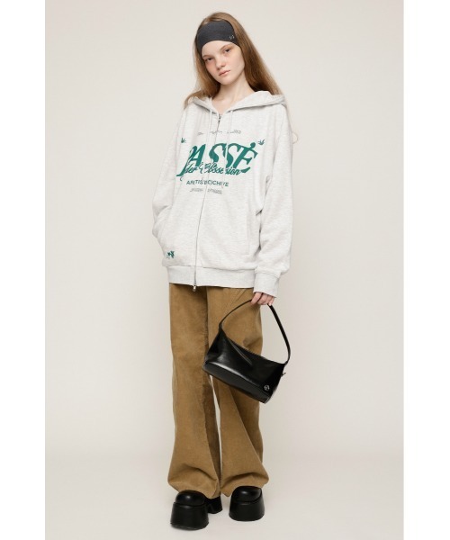SLY（スライ） パーカー 2 SIZE LOGO HOODIE 2サイズロゴフーディー 秋 